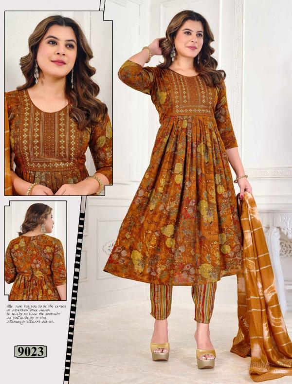 Beauty Queen Style Forever Vol 012 Fancy Rayon Printed Kurti Bottom With Dupatta